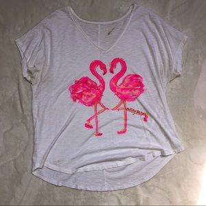 Lilly Pulitzer Flamingo Top